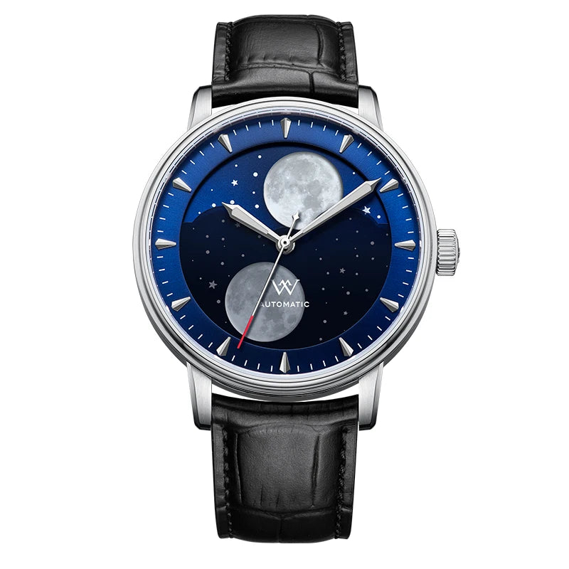 Lunar Sapphire Automatic Men's Watch - Welly Merck