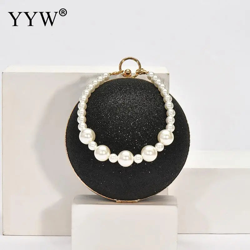 Elegant Rose Gold Evening Clutch Bag for Women