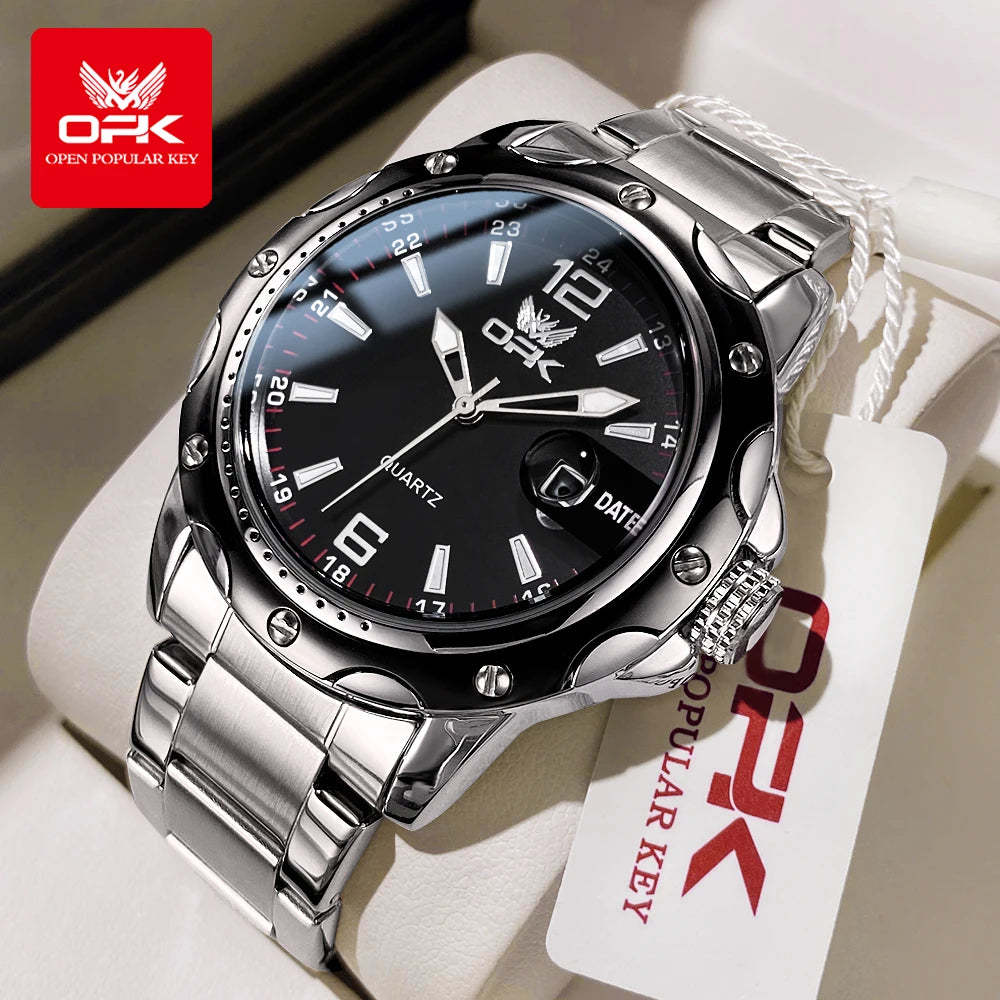 OPK 6026 Luxury Waterproof Quartz Watch for Men