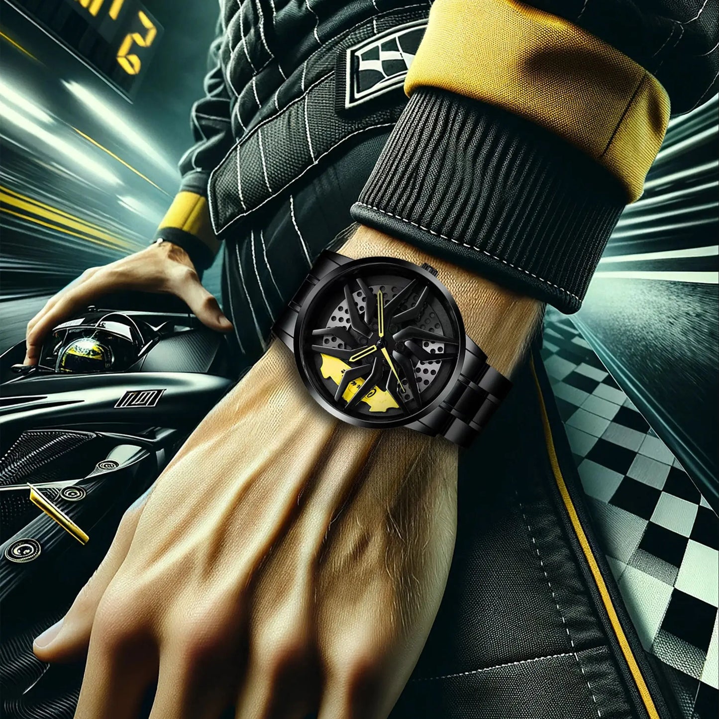 Novo relógio masculino com estilo empresarial, temperamento sofisticado, estilo maduro e bonito, tendência versátil, relógio de quartzo luminoso