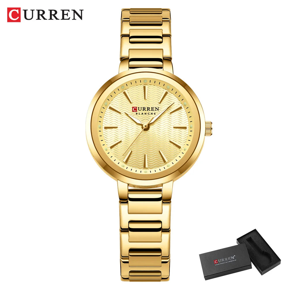 CURREN Elegant Women's Stainless Steel Watch 32mm