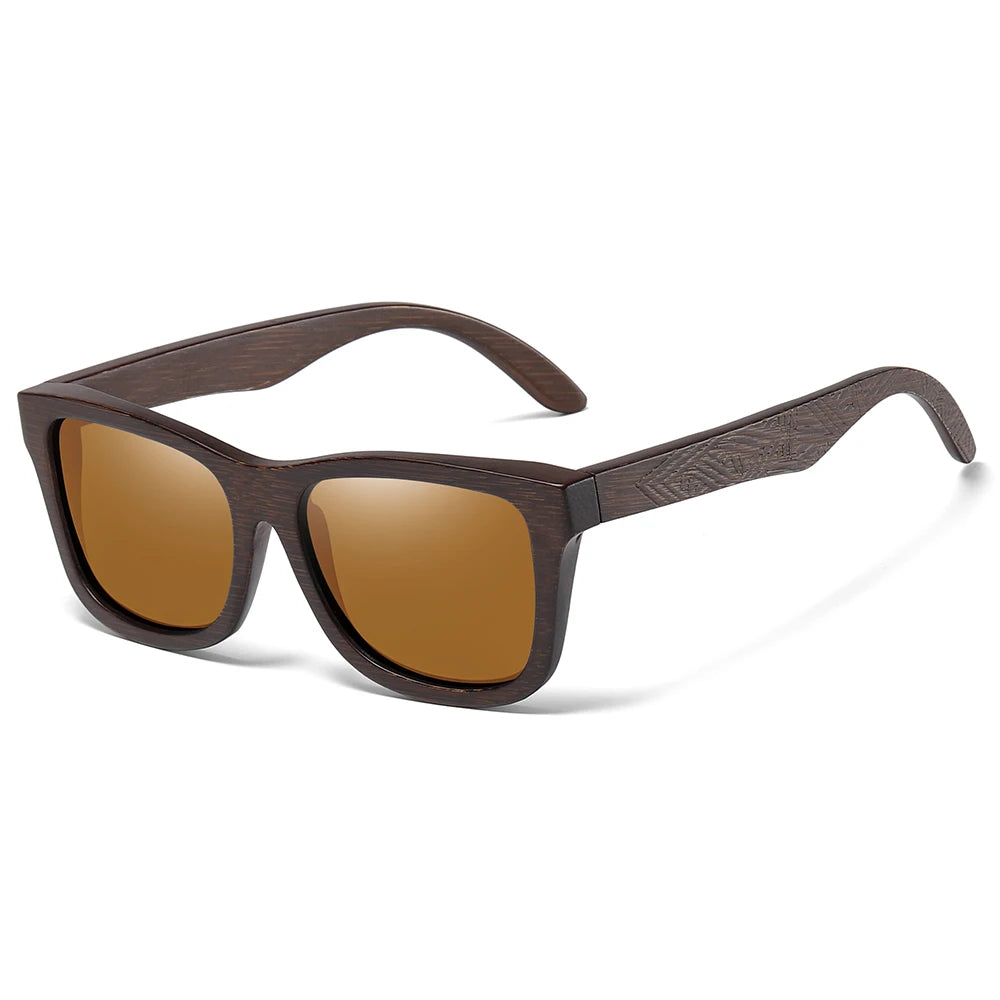 Bamboo Polarized Sunglasses with Gift Box