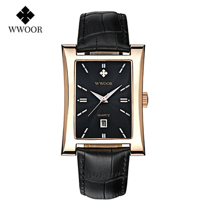 WWOOR 2025 Men's Luxury Waterproof Quartz Watch