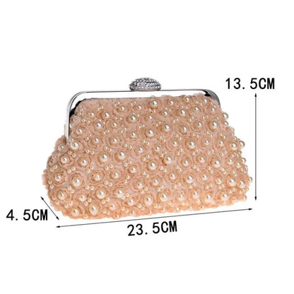 Strass pérola bolsa feminina sacos de embreagem saco de noite moda bolsa das mulheres embreagem luxo para sacos de casamento festa branco