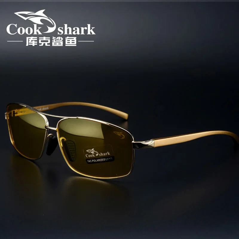 Cookshark Polarized Men's Sunglasses - Night Vision