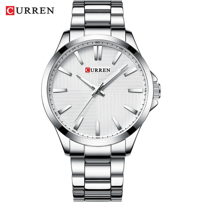 CURREN Luxury Waterproof Stainless Steel Watch