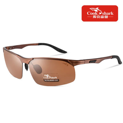 Cook Shark Polarized Aluminum Sunglasses