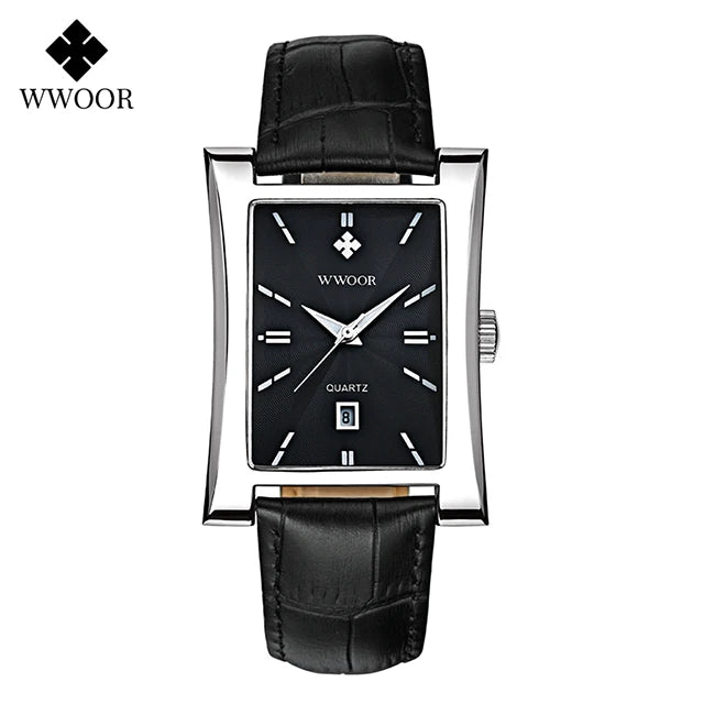 WWOOR 2025 Men's Luxury Waterproof Quartz Watch