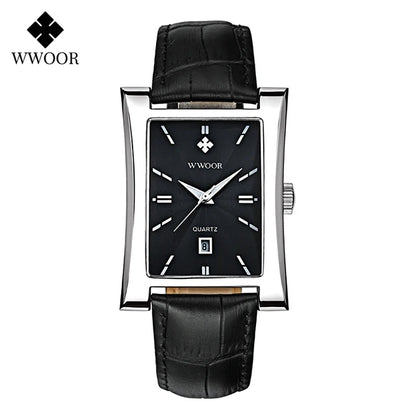 WWOOR 2025 Men's Luxury Waterproof Quartz Watch