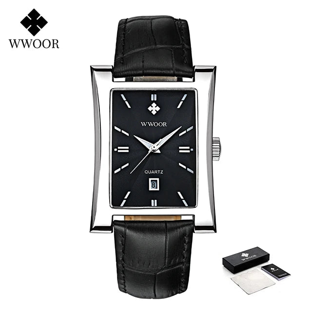 WWOOR 2025 Men's Luxury Waterproof Quartz Watch