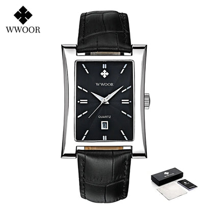 WWOOR 2025 Men's Luxury Waterproof Quartz Watch