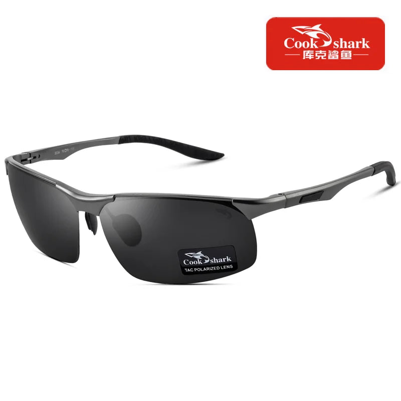 Cook Shark Polarized Aluminum Sunglasses