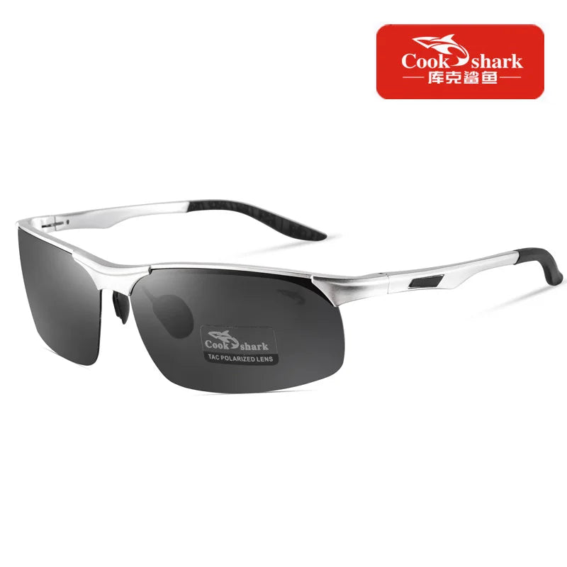 Cook Shark Polarized Aluminum Sunglasses
