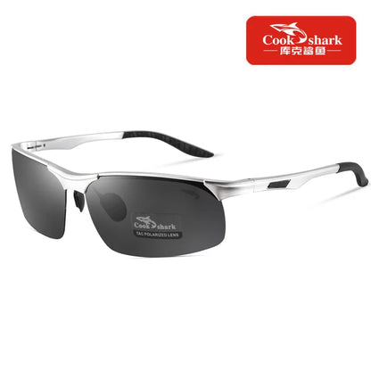 Cook Shark Polarized Aluminum Sunglasses