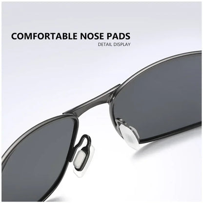 Aowear retro polarizado espelho óculos de sol para homem mulher vintage óculos de sol dos homens uv400 leve condução óculos com caso