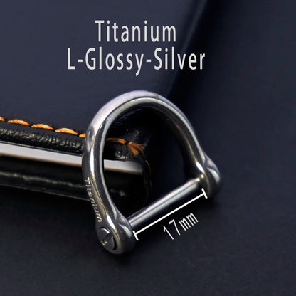 Titanium Luxury Keychain for Men - Ultra-Light Carabiner