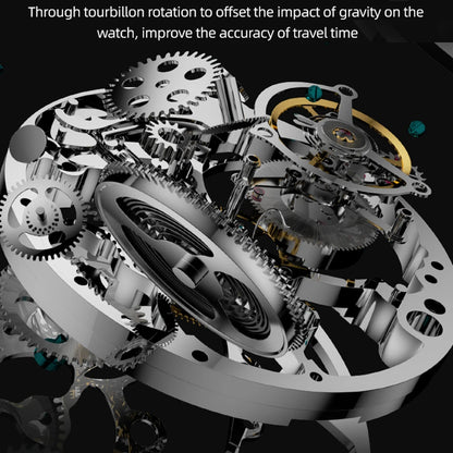 Aesop loja de relógios oficiais voando tourbillon movimento relógios de pulso mecânicos relógios de esqueleto para menes luxo à prova dwaterproof água 2025a