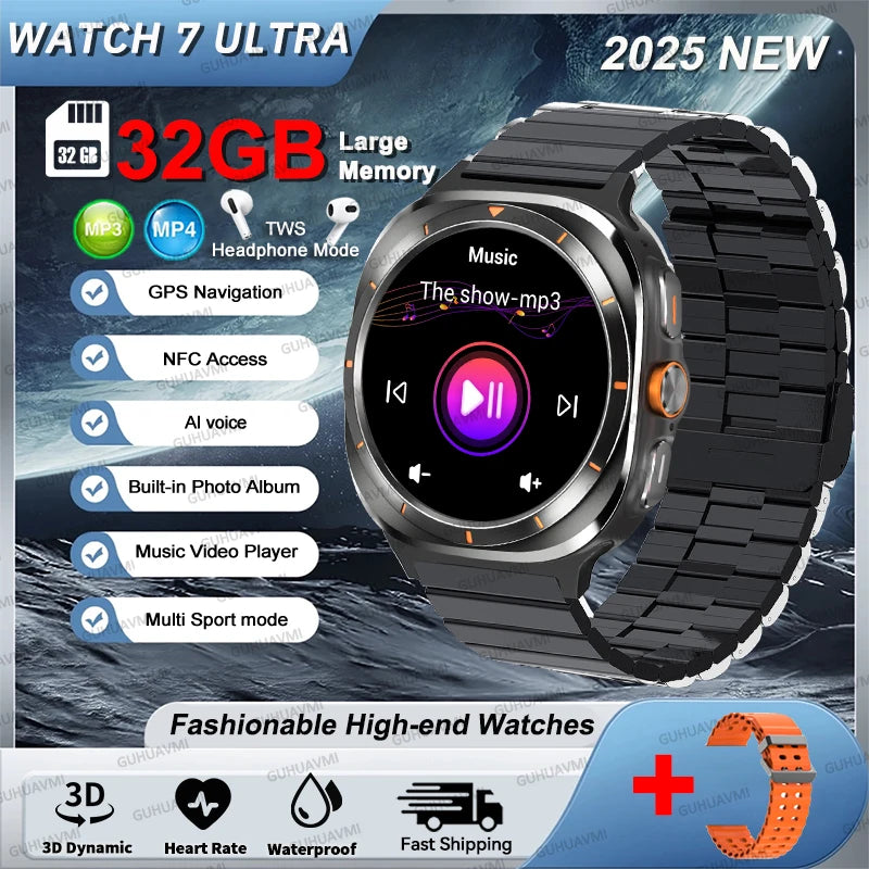 Watch 7 Ultra Smartwatch with 32GB Memory