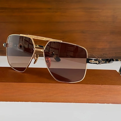 2025 New Irregular Polygonal Pilot Fashion Sun Glasses UV400 Brand Design High Quality Outdoor Driving Men's Women's Sunglasses