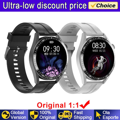Smart Watch Men Watch 5 Pro AMOLED 360*360 HD Screen Bluetooth Call GPS NFC Heart Rate Monitor SmartWatches 2025 New for Android