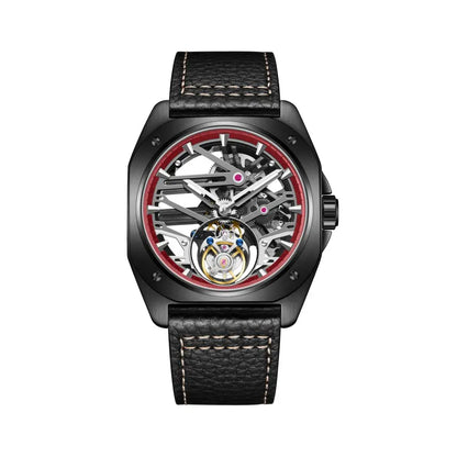 Aesop Luxury Tourbillon Men's Watch - Sapphire Skeleton