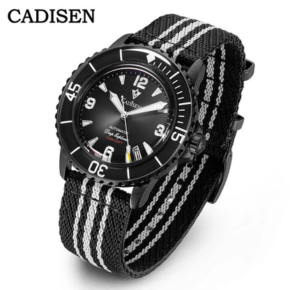 CADISEN Deep Explorer Green Automatic Watch