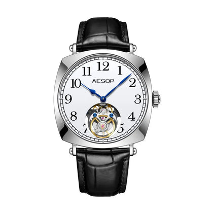 Aesop Flying Tourbillon Skeleton Watch for Men