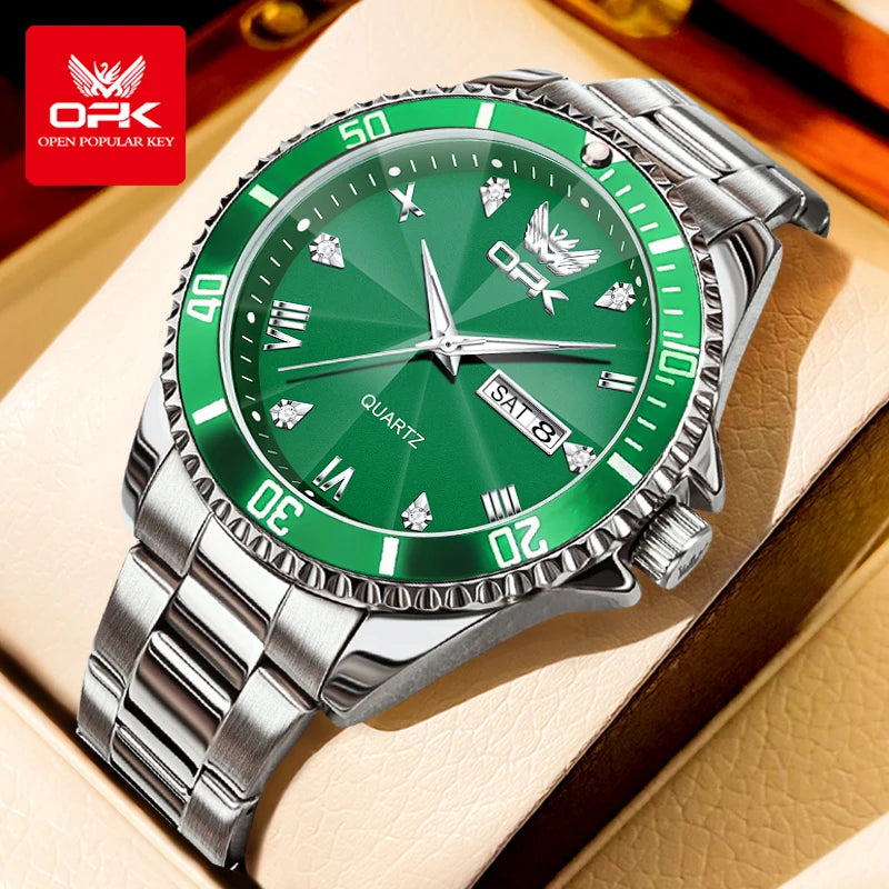 Luxury Gold Waterproof Men's Watch by OPK