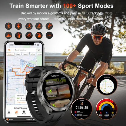 GT5 Pro Smart Watch - AMOLED Screen, NFC, IP68