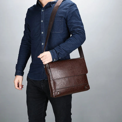 Bolsa de ombro, bolsa crossbody masculina, bolsa de negócios, grande capacidade, para viagens de negócios e trabalho