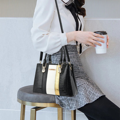 3 pçs/set bolsas de luxo carteira feminina moda crossbody saco grande capacidade tote para mães avós sacos embreagem