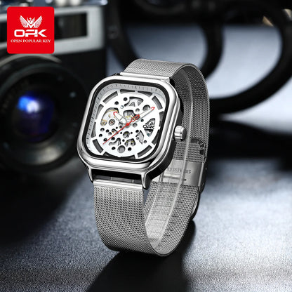 OPK 8173 Men's Luminous Waterproof Mechanical Watch