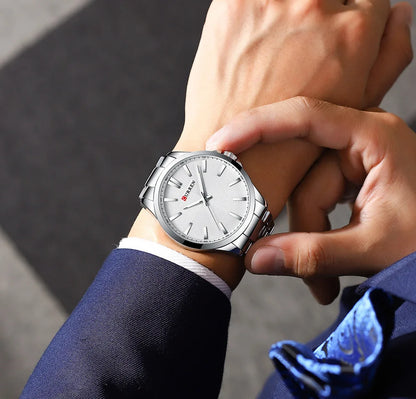 CURREN Men Watch Top Brand Luxury Waterproof Military Army Male Clock Sport Stainless Steel Wristwatch relogio masculino 8322