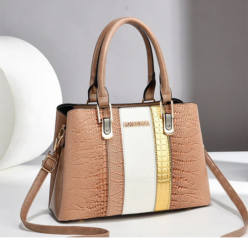 3 pçs/set bolsas de luxo carteira feminina moda crossbody saco grande capacidade tote para mães avós sacos embreagem