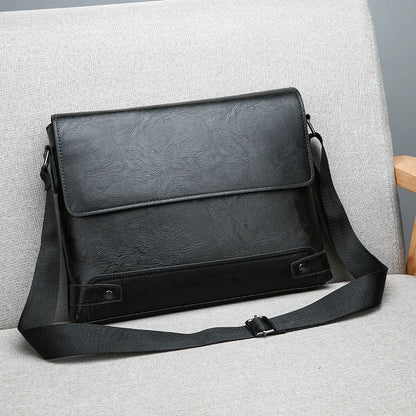 Bolsa de ombro, bolsa crossbody masculina, bolsa de negócios, grande capacidade, para viagens de negócios e trabalho