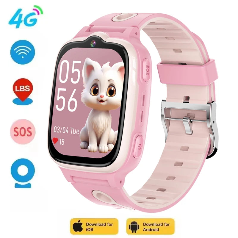 Smartwatch Kids GPS SOS Waterproof Video Call