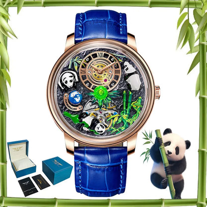 Panda Treasure Symbol Men's Mechanical Watch 45.5mm