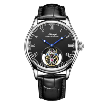 Aesop Luxury Skeleton Tourbillon Watch