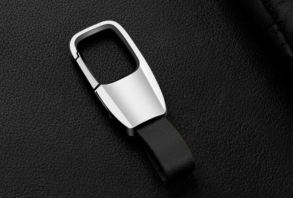 Premium Leather Keychain with Custom Logo