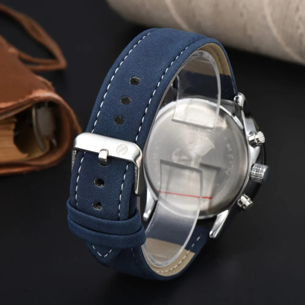 Fashion Zeppelin Airship Men's Retro Business Leisure Men's Watch Fashion Watch 2 Colors