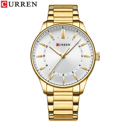 CURREN Men's Luxury Luminous Quartz Watch
