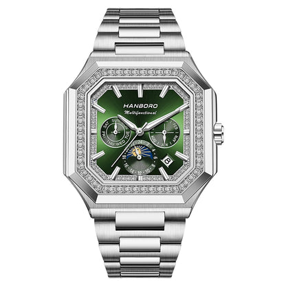 HANBORO Automatic Square Men's Fashion Watch