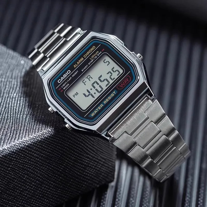 Casio Classic Men's Stainless Steel Digital Watch