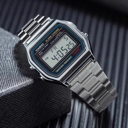 Casio Classic Men's Stainless Steel Digital Watch