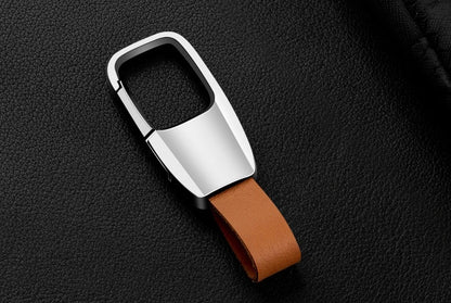 Premium Leather Keychain with Custom Logo