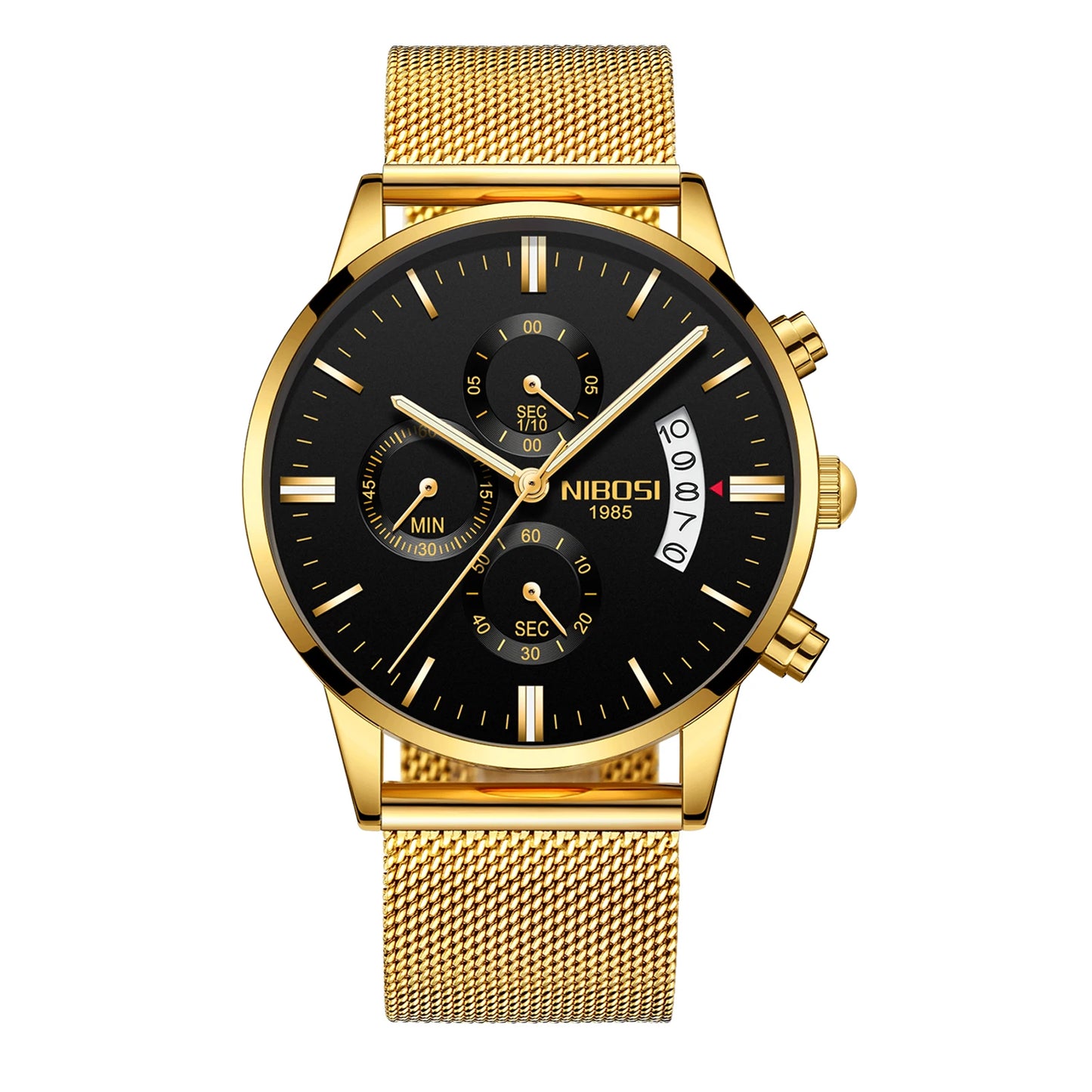 Nibosi Luxury Men's Quartz Watch - Elegant & Durable