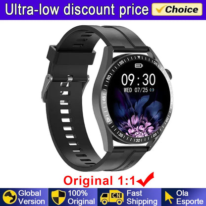 Smart Watch Men Watch 5 Pro AMOLED 360*360 HD Screen Bluetooth Call GPS NFC Heart Rate Monitor SmartWatches 2025 New for Android