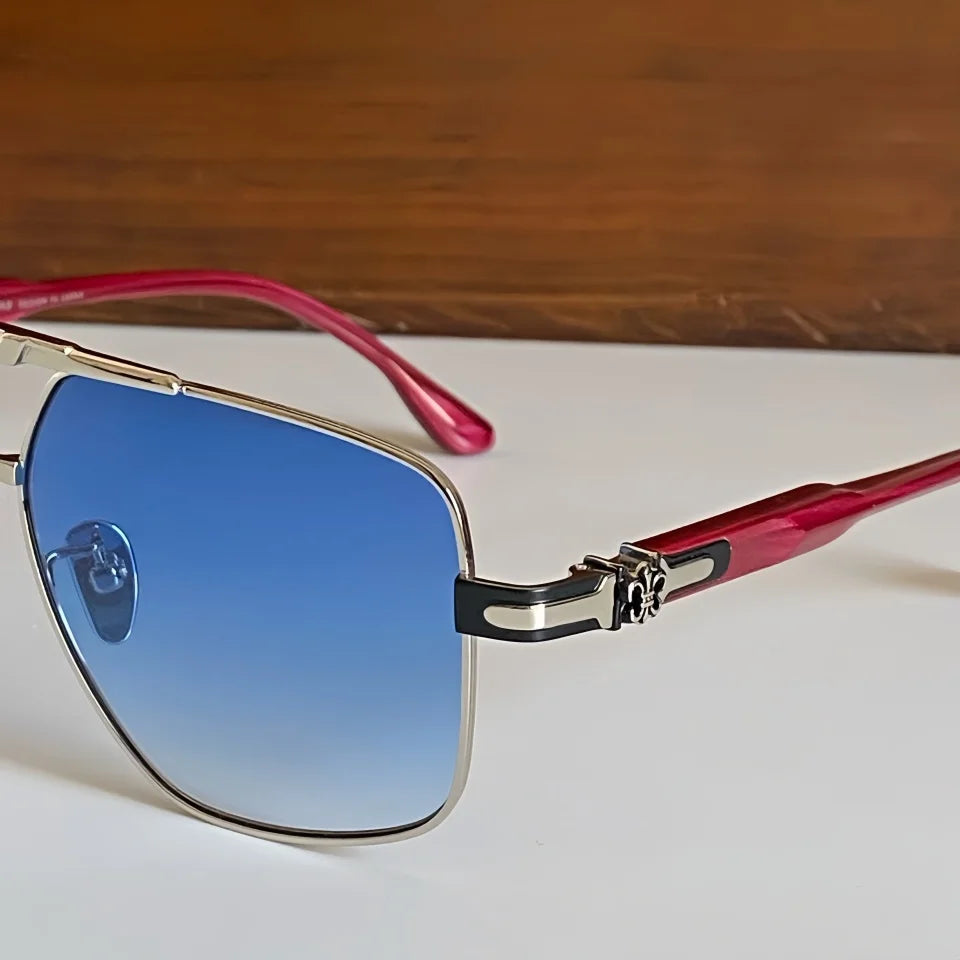 2025 New Irregular Polygonal Pilot Fashion Sun Glasses UV400 Brand Design High Quality Outdoor Driving Men's Women's Sunglasses