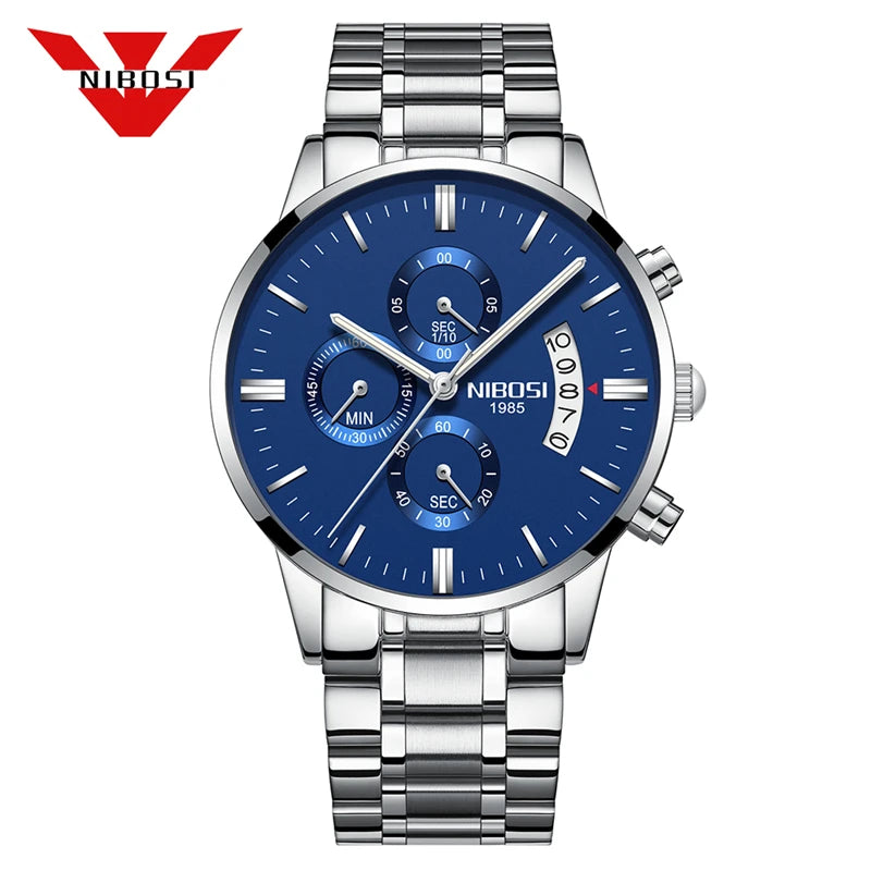 Nibosi Luxury Men's Quartz Watch - Elegant & Durable