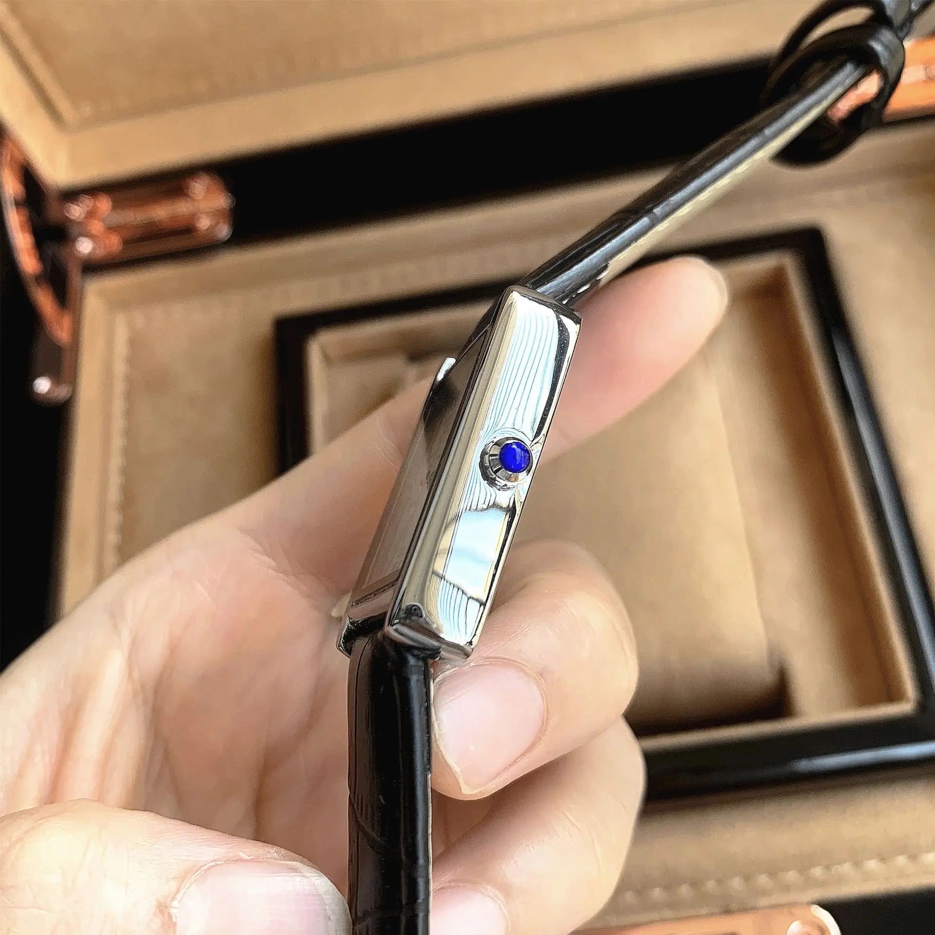 Men Watch Business Retro Classical Calendar Light Luxury Brand Belt Waterproof Male Fashion Quartz Clock Watches Gift